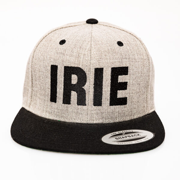 IRIE Snapback Cap Lightgrey/Black