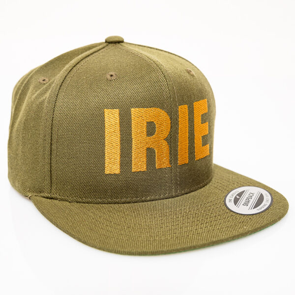 IRIE Snapback Cap Olive/Gold – Bild 2